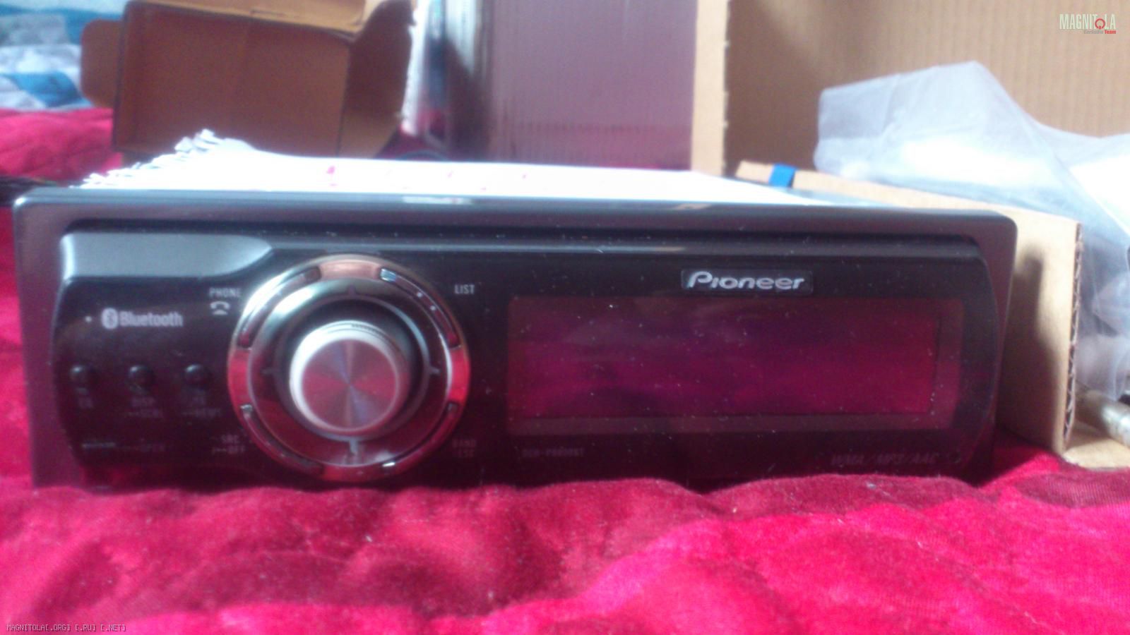 Процессорный Pioneer DEH P9800BT , Bluetooth , полный комплект! дёшево